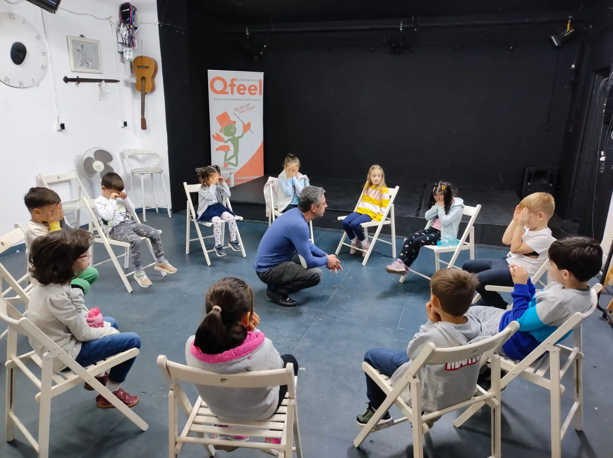 Activități de actorie pentru copii Qfeel